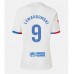 Barcelona Robert Lewandowski #9 Kopio Vieras Pelipaita 2023-24 Lyhyet Hihat